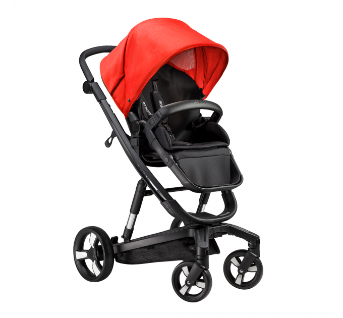 Carucior Bebumi Space Eco, Black-Red