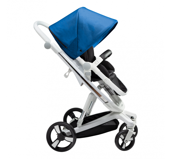 Carucior Bebumi Space Eco, White-Blue