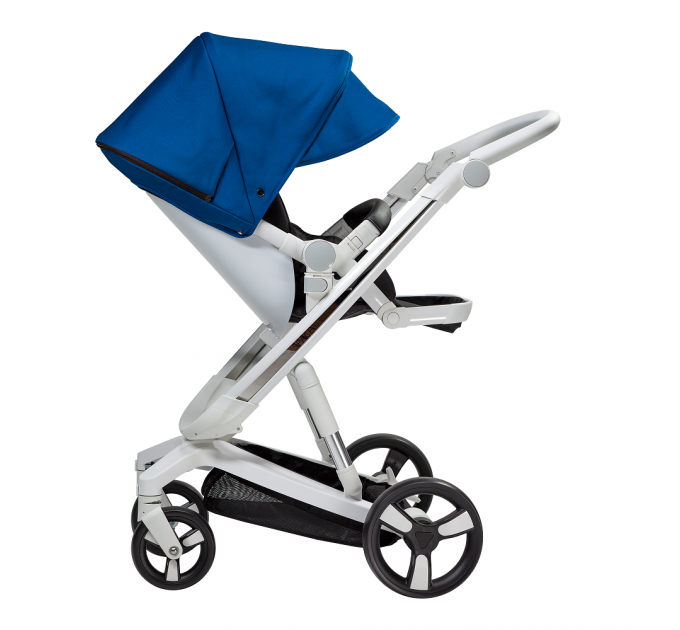 Carucior Bebumi Space Eco, White-Blue