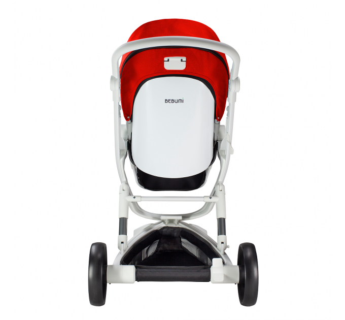 Carucior Bebumi Space Eco, White-Red