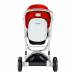 Carucior Bebumi Space Eco, White-Red