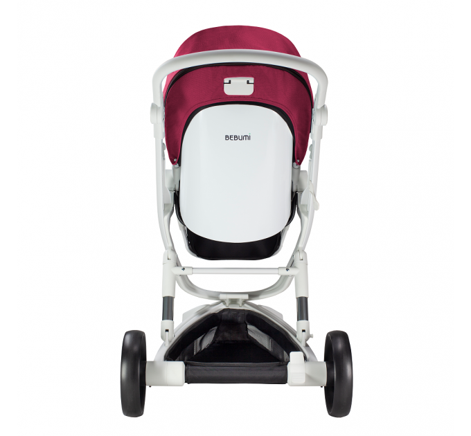 Carucior Bebumi Space Eco, White-Ruby