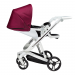 Carucior Bebumi Space Eco, White-Ruby