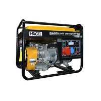 Generator HAGEL 7500 CL-3 benzină 6 kW 380/220 V