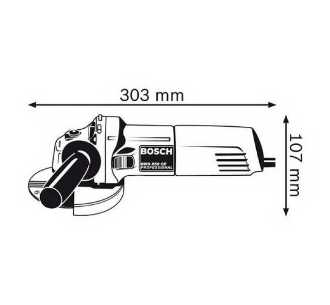 Polizor unghiular Bosch GWS 850 CE