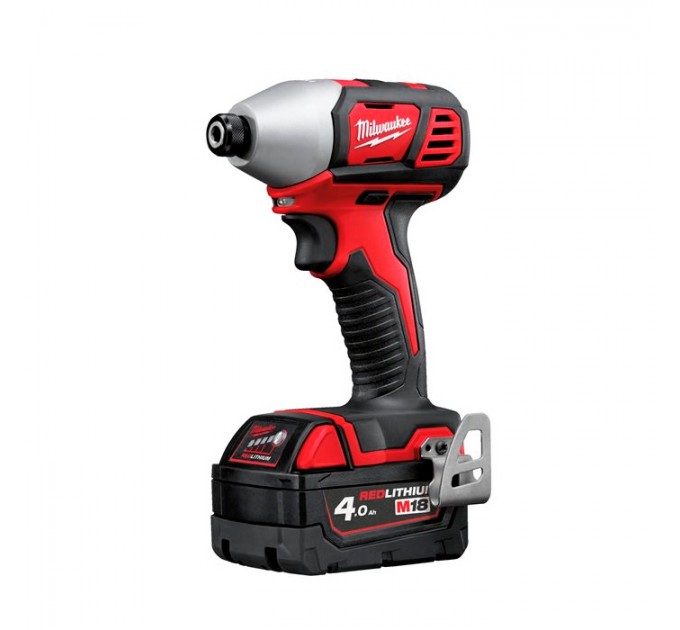 Set masina de gaurit si insurubat cu impact Milwaukee M18BPP2C-402C