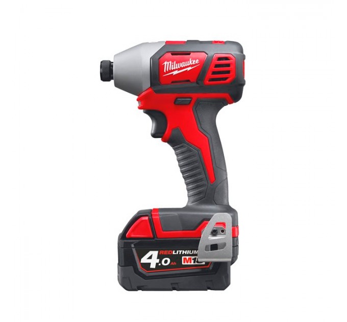 Set masina de gaurit si insurubat cu impact Milwaukee M18BPP2C-402C