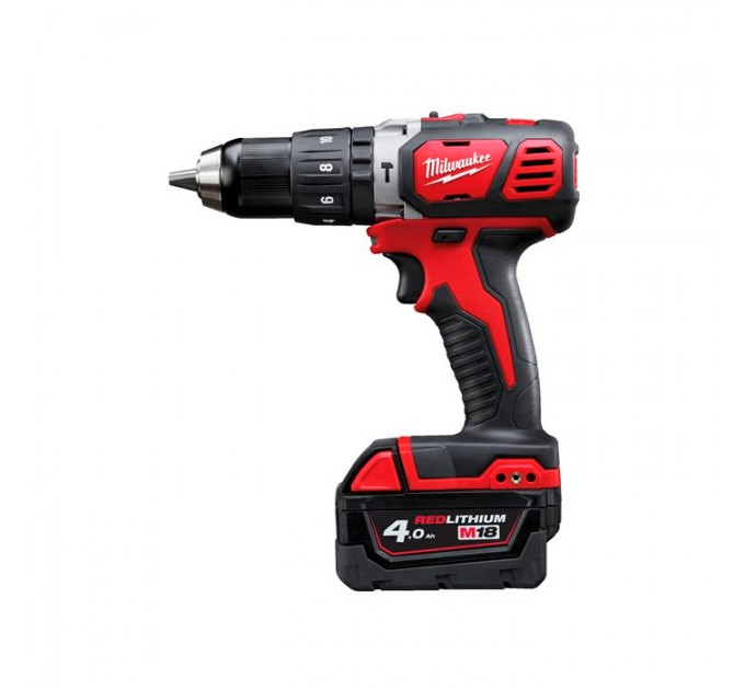 Set masina de gaurit si insurubat cu impact Milwaukee M18BPP2C-402C