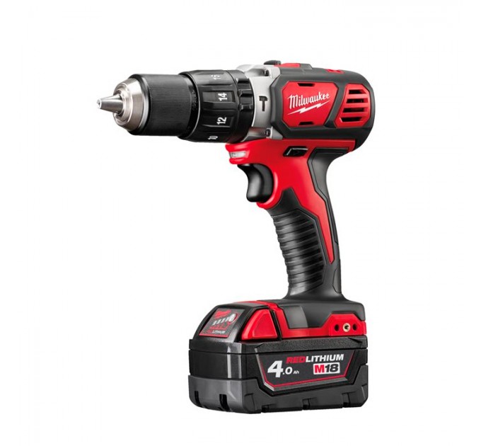 Set masina de gaurit si insurubat cu impact Milwaukee M18BPP2C-402C