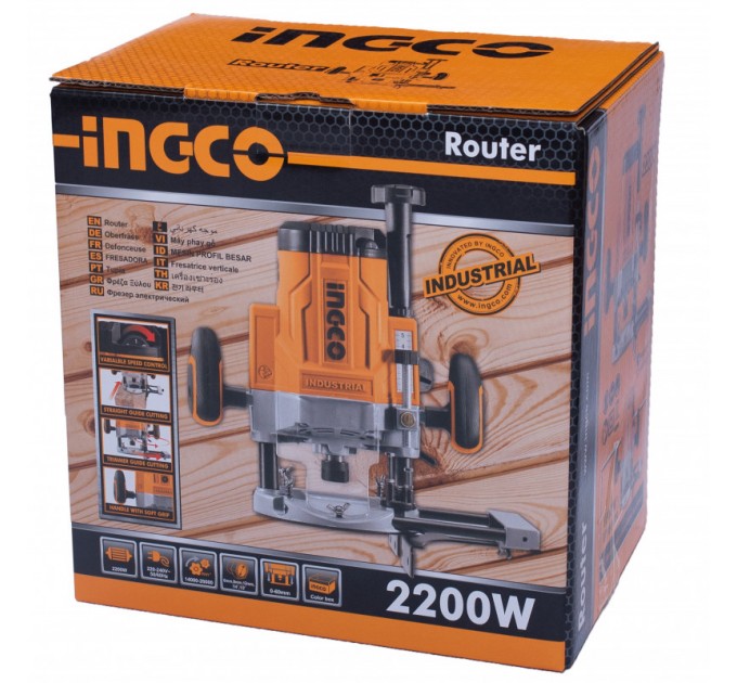 Freza electrica pentru lemn Ingco RT22008