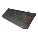 Genesis Keyboard Lith 400 RGB Layout US, X-Scissor Slim