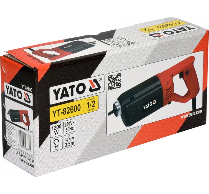 Vibrator pentru beton Yato YT82600 1200W