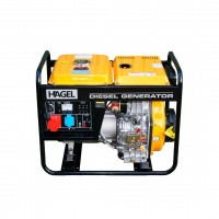 Generator + ATS HAGEL 8000CLE-3 motorină 6.5 kW 220/380 V