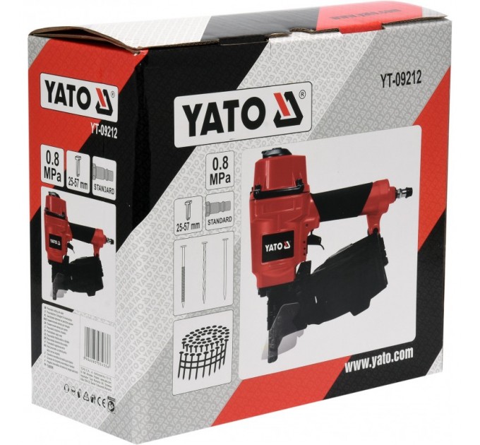 Pistol pneumatic pentru batut cuie Yato YT-09212
