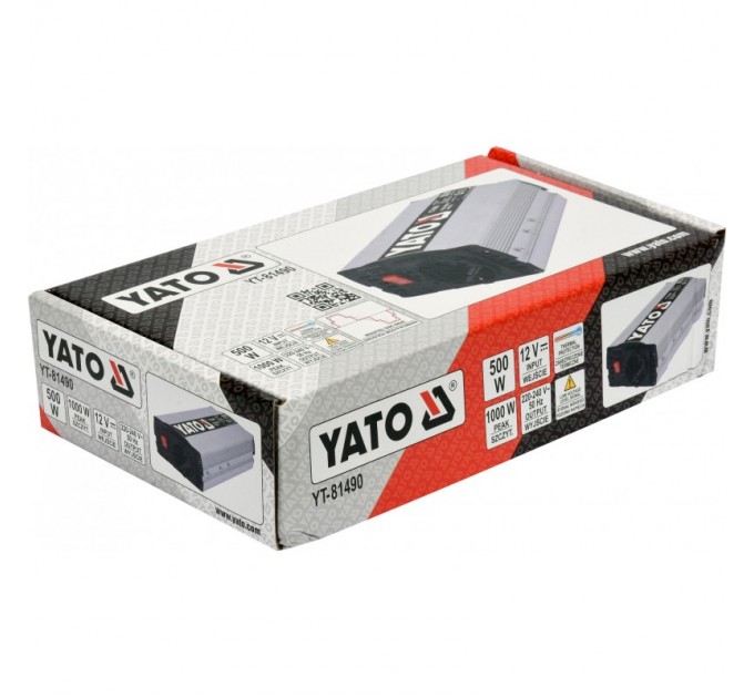 Автомобильный инвертор Yato YT-81490