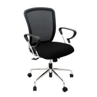 Офисный стул 600x550x935 мм, черный