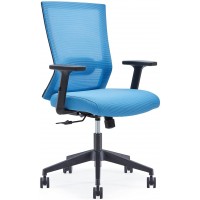 Офисный стул 635x550x1015 мм, синий