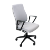 Офисный стул с серой спинкой и сиденьем