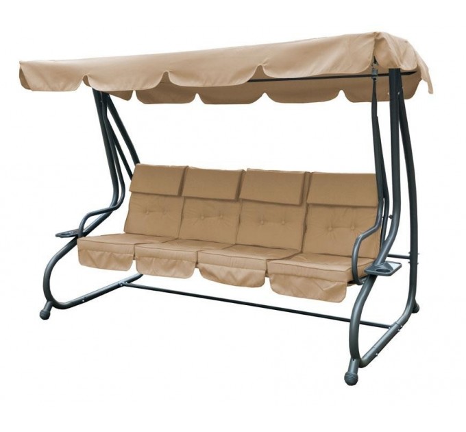 Кресло-кровать-качалка THASOS (бежевая) 232x120x164