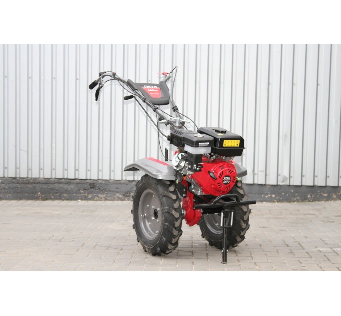 Motocultor RATO 7.2-130 15HP + start electric benzina (reductor, roți5.00-12)