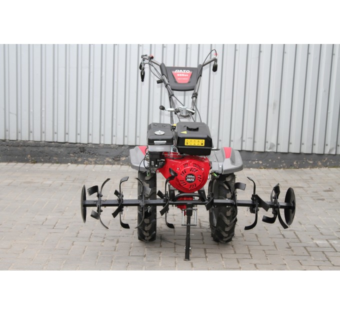 Motocultor RATO 7.2-130 15HP + start electric benzina (reductor, roți5.00-12)