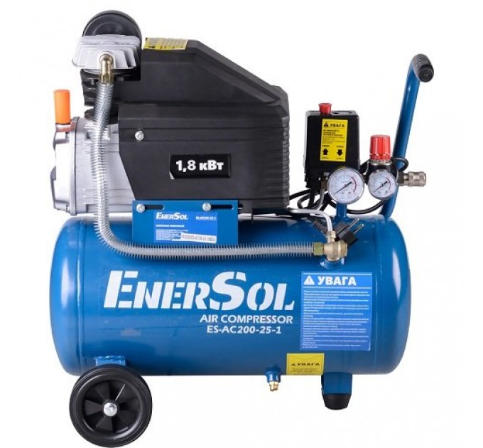 Compresor EnerSol ES-AC200-25-1 200l/min 25L