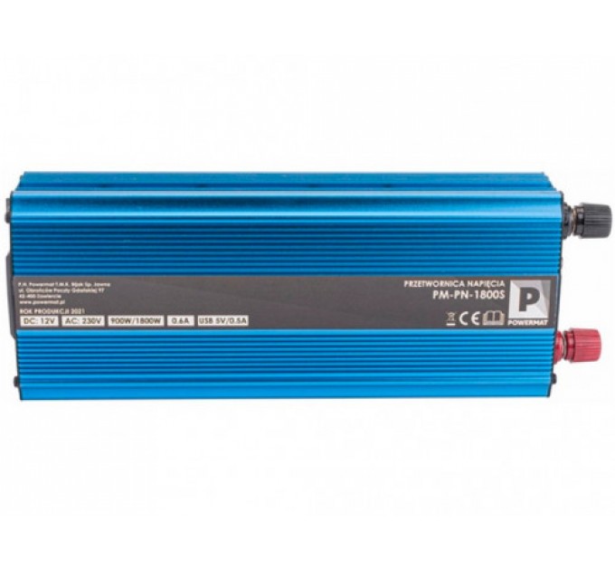 Автомобильный инвертор Powermat PM-PN-1800S 12V 1800W