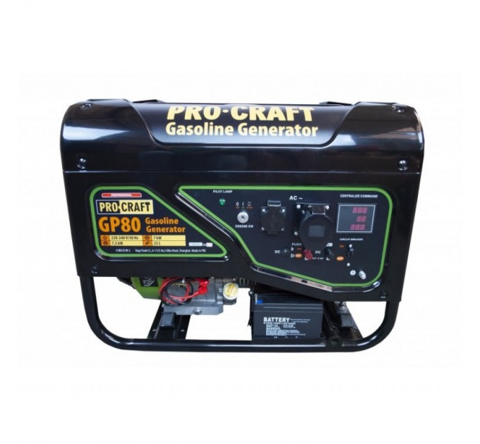 Generator pe benzina Procraft GP80