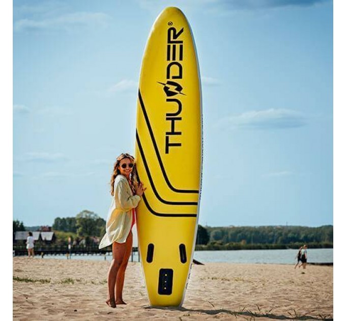 Placă de SUP galbenă 320 cm