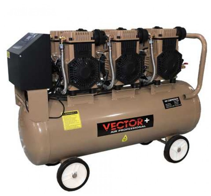 Compresor de aer Vector+ (1600Wx3) 90L