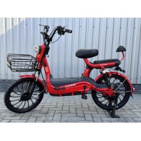 Bicicleta electrica E Bike 7 Stars Rosu