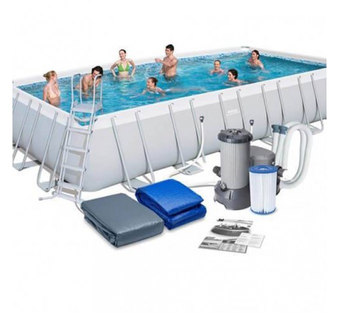 Piscină cu cadru 732х366х132cm