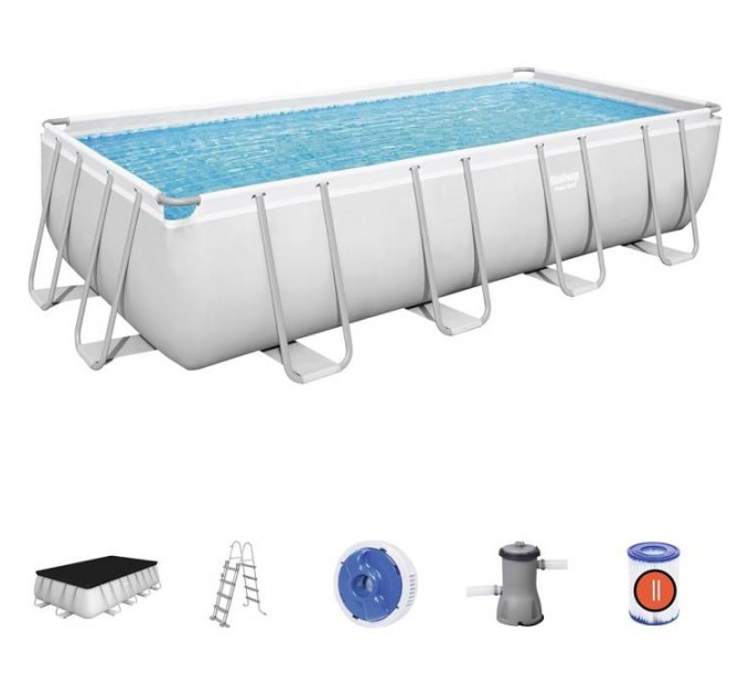 Piscina cu cadru 488x244x122 cm