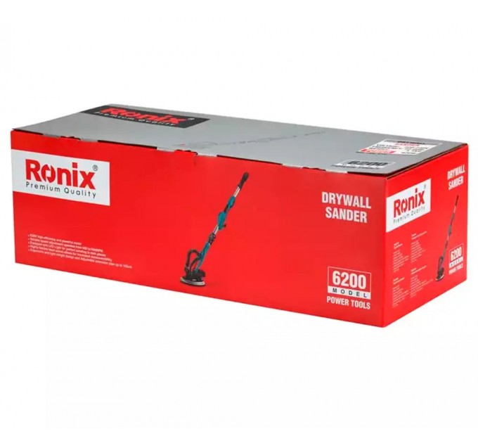 Mașină de șlefuit pereți Ronix 6200 820w 215mm