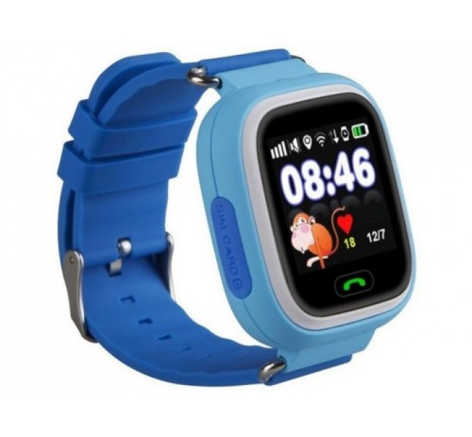 GPS-tracker pentru copii Smart Baby Watch Q80, Blue