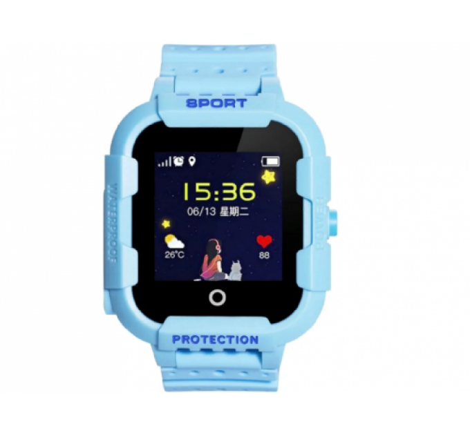 Детские умные часы Smart Baby Watch KT03, Blue