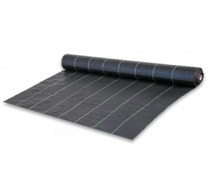 Țesătură agricolă anti-buruieni PP, neagră cu protecție UV, 70 g/m², 0,8 × 100 m, AT7008100
