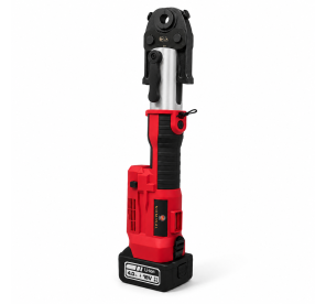 Presă hidraulică electrică pentru țevi NOMINAL SD1550, 18V 4Ah, valiză