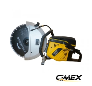 Mașină pe benzină pentru tăiat beton și asfalt CIMEX HS400-G, 6,5 CP, disc până la 400 mm