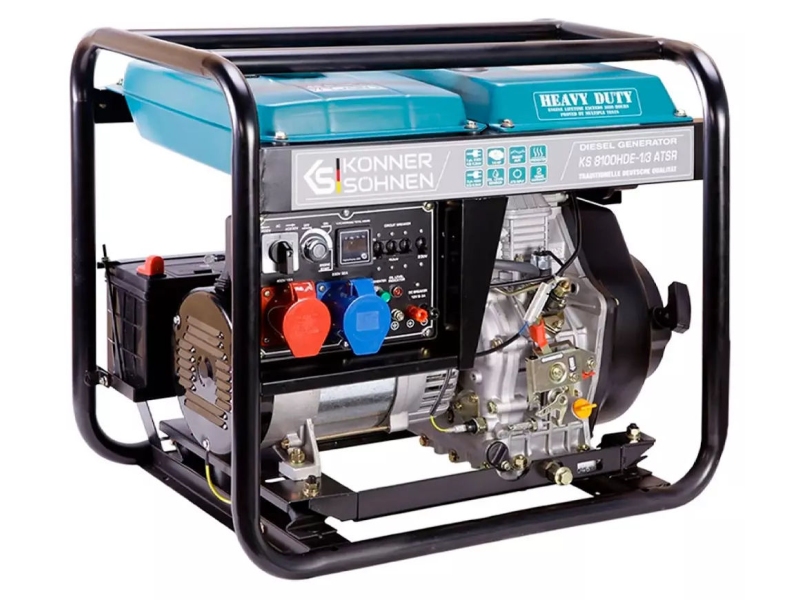 Product image Product Электрогенератор Könner&Söhnen KS 8100HDE-1/3 ATSR 6.5квт Дизель AVR image