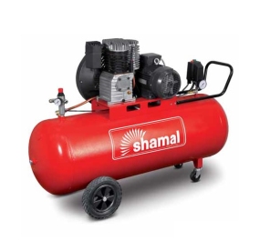 Профессиональный поршневой компрессор SHAMAL K18C-200C-4T 200л, 4л.с., 10бар