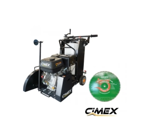 Mașină de tăiat beton și asfalt CIMEX FS500RS, 13CP, disc 500mm