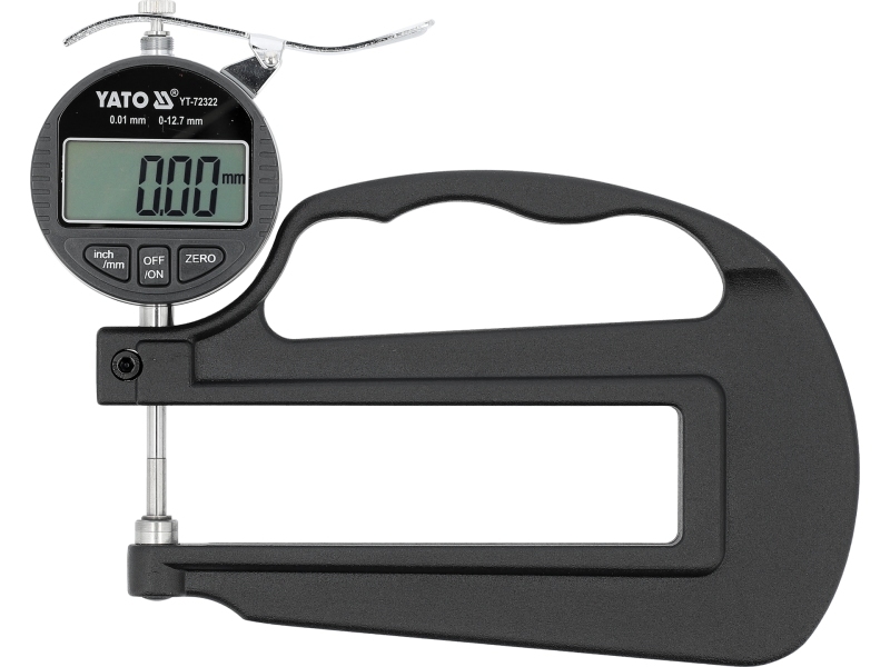 Product Aparat digital de măsurat grosimea tablei 12,7 mm/0,001 mm Yato YT-72322 image